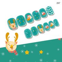 Christmas Cartoon Style Cartoon Plastic Nail Patches 1 Piece sku image 6