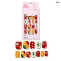 Christmas Cartoon Style Cartoon Plastic Nail Patches 1 Piece sku image 20