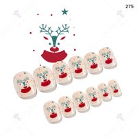 Christmas Cartoon Style Cartoon Plastic Nail Patches 1 Piece sku image 16