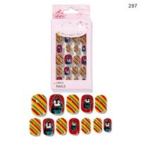 Christmas Cartoon Style Cartoon Plastic Nail Patches 1 Piece sku image 27