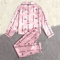 Cute Heart Shape Polyester Girls Clothing Sets main image 2