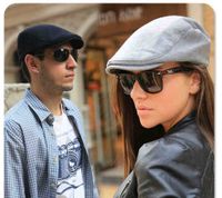 Unisex Retro Solid Color Eaveless Beret Hat main image 6