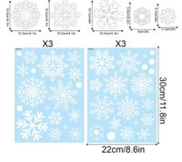 Casual Snowflake Pvc Wall Sticker Artificial Decorations sku image 1