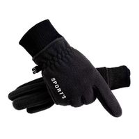 Unisex Casual Style Basic Simple Style Letter Solid Color Gloves 1 Pair main image 3