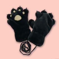 Unisex Cartoon Style Hand-shaped Brush Gloves 1 Pair sku image 1