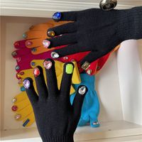 Women's Retro Streetwear Solid Color Gloves 1 Set sku image 13