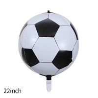 Children's Day Birthday Baseball Rugby Aluminum Film Party Balloons sku image 15