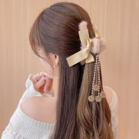 Women's Simple Style Bow Knot Cloth Braid Hair Claws main image 6