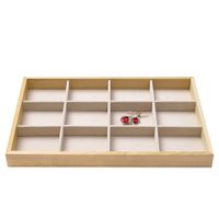 Simple Style Classic Style Rectangle Solid Wood Jewelry Rack main image 4