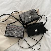 Women's All Seasons Pu Leather Butterfly Streetwear Square Magnetic Buckle Square Bag main image 5