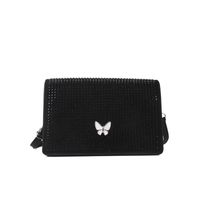 Women's All Seasons Pu Leather Butterfly Streetwear Square Magnetic Buckle Square Bag sku image 1