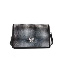 Women's All Seasons Pu Leather Butterfly Streetwear Square Magnetic Buckle Square Bag sku image 2
