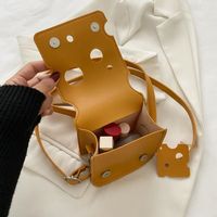 Women's All Seasons Pu Leather Food Cute Square Open Square Bag main image 4