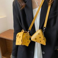 Women's All Seasons Pu Leather Food Cute Square Open Square Bag main image 1