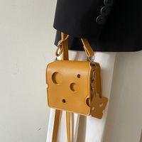Women's All Seasons Pu Leather Food Cute Square Open Square Bag main image 6