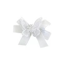 Simple Style Butterfly Cloth Butterfly Bowknot Hair Clip sku image 1