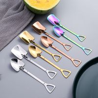 Casual Solid Color Stainless Steel Spoon 1 Piece main image 5