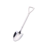 Casual Solid Color Stainless Steel Spoon 1 Piece sku image 1
