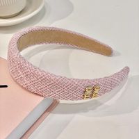 Simple Style Heart Shape Cloth Patchwork Hair Band sku image 95