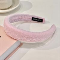 Simple Style Heart Shape Cloth Patchwork Hair Band sku image 36