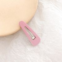 Simple Style Solid Color Alloy Plating Hair Clip sku image 2