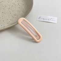 Simple Style Solid Color Alloy Plating Hair Clip sku image 18