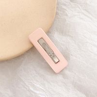 Simple Style Solid Color Alloy Plating Hair Clip sku image 9