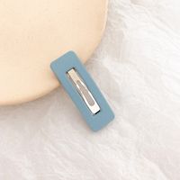 Simple Style Solid Color Alloy Plating Hair Clip sku image 10