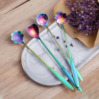 Casual Flower Stainless Steel Tableware main image 3