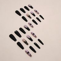 French Style Heart Shape Plastic Nail Patches 1 Piece main image 4