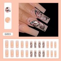 Sweet Flower Plastic Nail Patches 1 Piece sku image 5