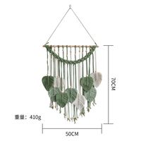 Vacation Leaf Cotton Pendant Artificial Decorations sku image 1