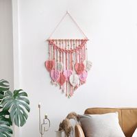 Vacation Leaf Cotton Pendant Artificial Decorations main image 3