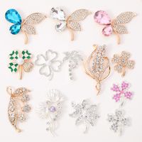 Four Leaf Clover Maple Leaf Butterfly Shoe Accessories Alloy All Seasons Shoe Buckle main image 1