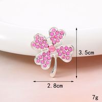Four Leaf Clover Maple Leaf Butterfly Shoe Accessories Alloy All Seasons Shoe Buckle sku image 1