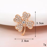Four Leaf Clover Maple Leaf Butterfly Shoe Accessories Alloy All Seasons Shoe Buckle sku image 3
