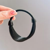 Women's Casual Simple Style Solid Color Cloth Hair Tie sku image 1