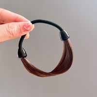 Women's Casual Simple Style Solid Color Cloth Hair Tie sku image 4