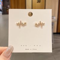 Fashion Bow Knot Alloy Plating Inlay Artificial Gemstones Pearl Women's Drop Earrings 1 Pair sku image 88