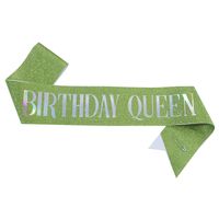 Birthday Letter Glitter Cloth Party Costume Props 1 Piece sku image 40