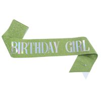 Birthday Letter Glitter Cloth Party Costume Props 1 Piece sku image 42