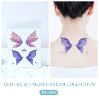 Butterfly Pvc Tattoos & Body Art 1 Piece sku image 1