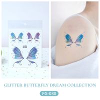 Butterfly Pvc Tattoos & Body Art 1 Piece sku image 2
