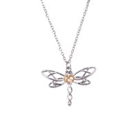 Casual French Style Dragonfly Alloy Unisex Pendant Necklace main image 4