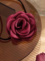 Classique Romantique Fleur Chiffon Femmes Collier main image 7