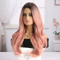 Women's Sweet Party Street High Temperature Wire Long Curly Hair Wigs main image 2