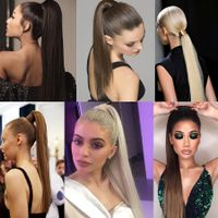 Women's Elegant Street High Temperature Wire Ponytail Wigs main image 3