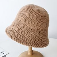 Women's Basic Simple Style Solid Color Wide Eaves Bucket Hat sku image 1