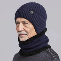 Men's Basic Simple Style Solid Color Eaveless Wool Cap sku image 5