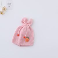 Niños Unisex Estilo De Dibujos Animados Lindo Dulce Oso Bordado Jacquard Gorro De Lana sku image 31